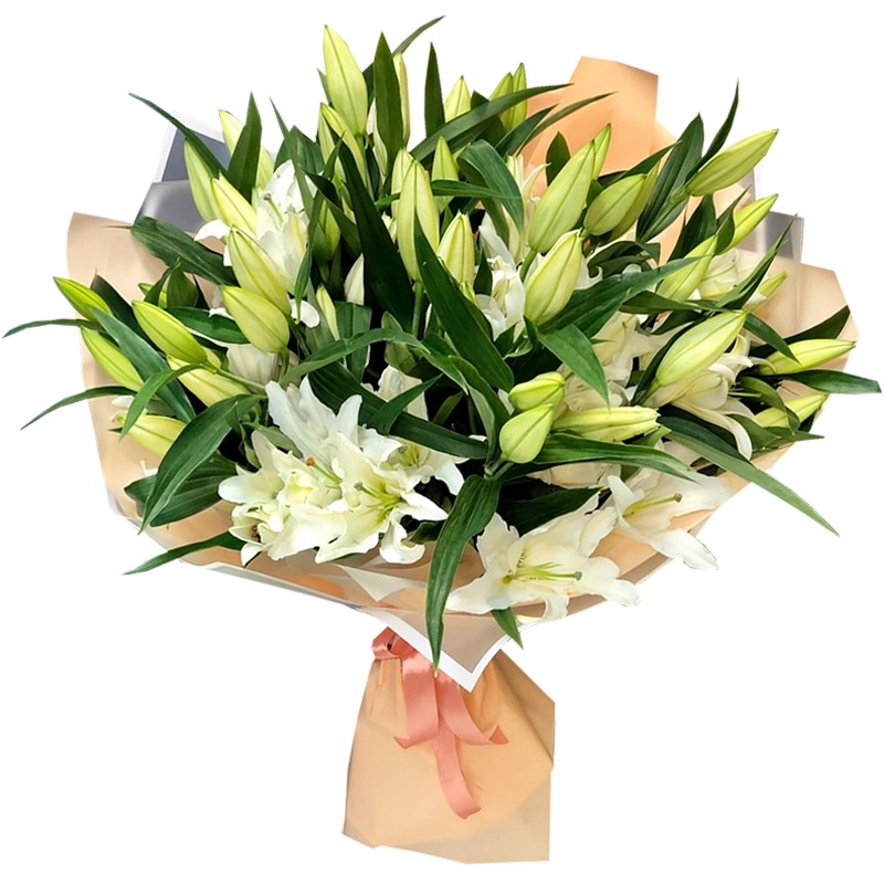 Букет из 15 лилий