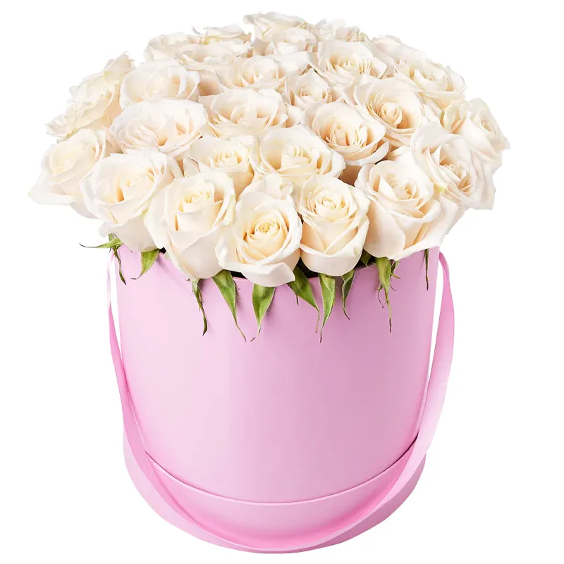 Цветы в коробке Лучезарная