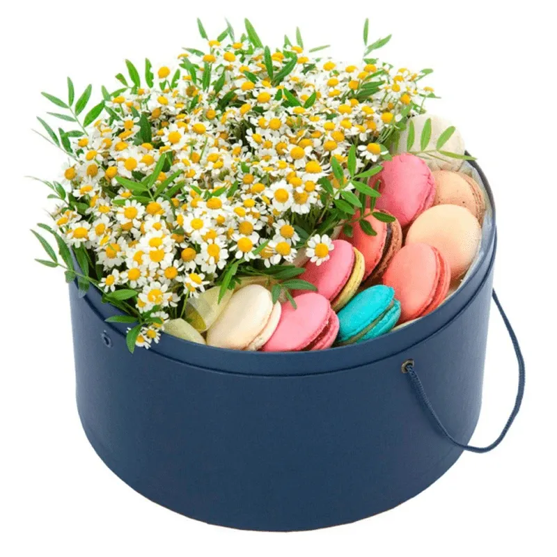 Цветы в коробке Солнечный полдень