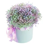 Цветы в коробке Зефирный рай